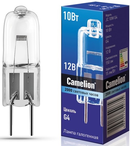 Фото лампа camelion 10w 12v g4 Лампа Camelion 10W 12V G4 в наличии