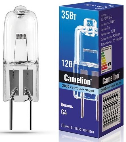 Фото лампа camelion 35w 12v g4 Лампа Camelion 35W 12V G4 в наличии