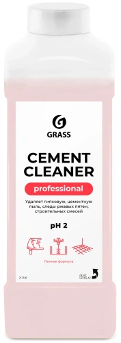 Фото grass моющее средство cement cleaner 1л 217100 GraSS Моющее средство Cement Cleaner 1л 217100 в наличии