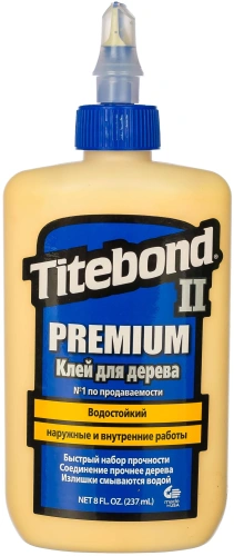 Клей Titebond  для столяр. работ влагост. 237мл в наличии
