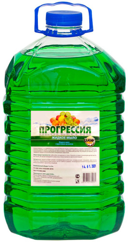 Фото мыло жидкое "прогрессия" 5л Мыло жидкое "Прогрессия" 5л в наличии