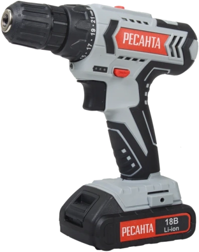 Дрель-шуруповерт Ресанта ДА-18-2ЛК (Li-ion) в наличии