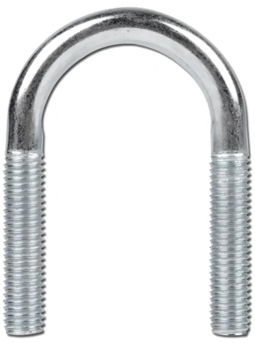 Фото скоба u-образная 2 1/2" (66-76мм) м10 Скоба U-образная 2 1/2" (66-76мм) М10 в наличии