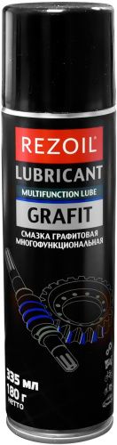 Фото смазка графитовая rezoil grafit 335мл Смазка графитовая REZOIL GRAFIT 335мл в наличии