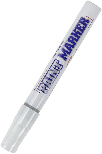 Маркер-краска PAINT MARKER  серебро в наличии