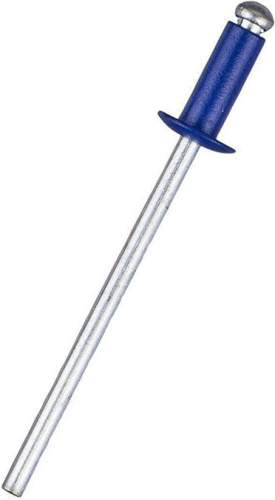 Фото заклепка 3.2х8 ral 5005 (синий) Заклепка 3.2х8 RAL 5005 (синий) в наличии