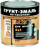 Грунт-эмаль  "РОГНЕДА" винно-красный RAL3005 0.75л каталог