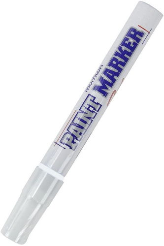 Маркер-краска PAINT MARKER  белый в наличии