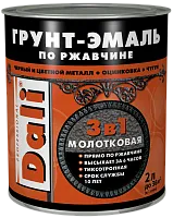 Грунт-эмаль  "РОГНЕДА" шоколад МОЛОТКОВАЯ 2,0л каталог